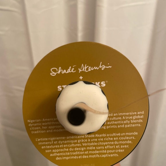 Starbucks Tumbler Shadé Akanbi Berber Diamond Cold Cup Limited-edition NWT - Picture 8 of 10
